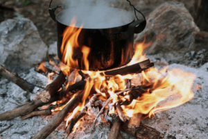 Boil Water On Campfire