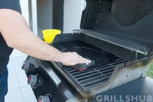 Clean Cast Iron Grill Grates