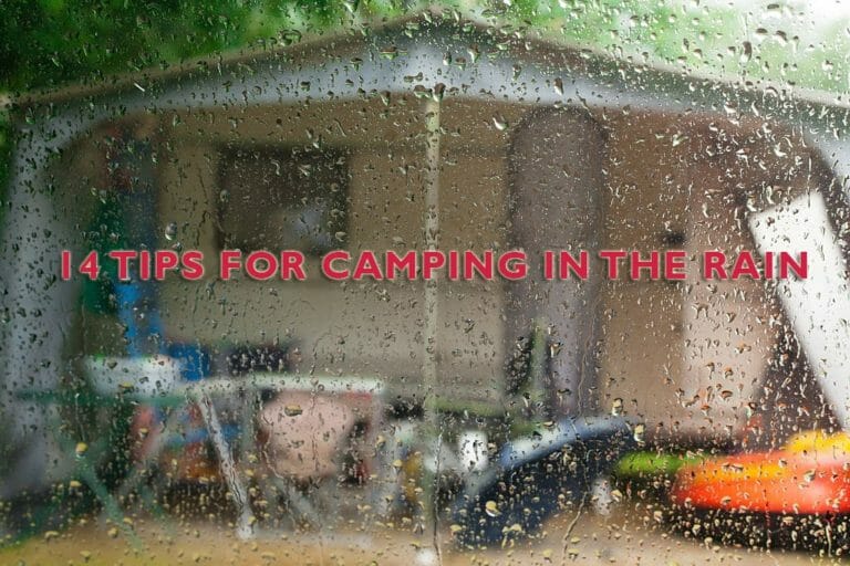 What To Do When It Rains While Camping