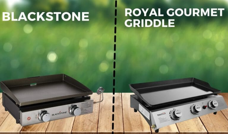 royal gourmet griddle vs blackstone