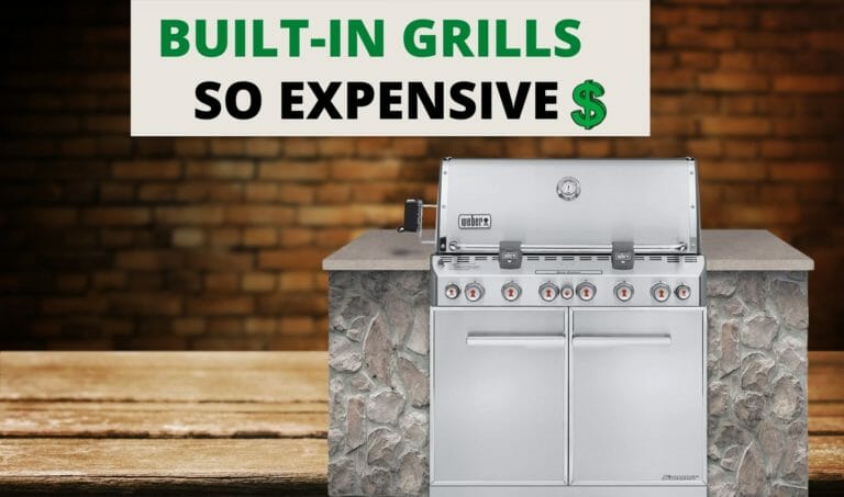 why are built in grills so expensive