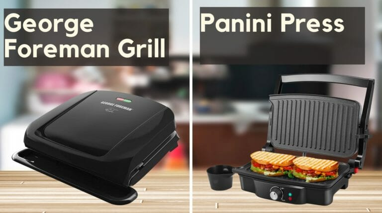 george foreman grill vs panini press