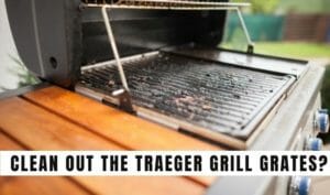 clean out the traeger grill grates