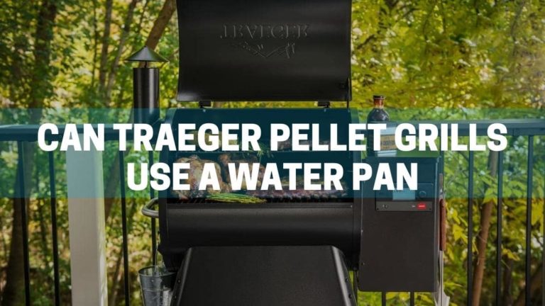 traeger water pan